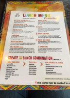 Charanda Authentic Mexican Eatery menu