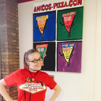 Amico's Pizzeria food