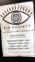 Pie Society food