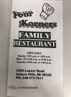 Four Korners food