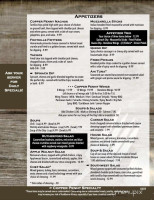 Copper Penny Grill- Rutherfordton menu