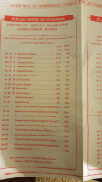 Red Ruby menu