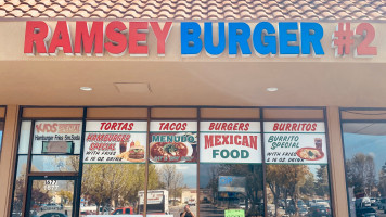 Ramsey Burger food