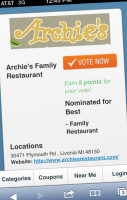 Archie's inside