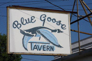 Blue Goose Tavern food