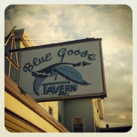 Blue Goose Tavern food