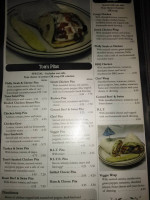 Tom's Coney Cafe menu