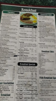 Tom's Coney Cafe menu