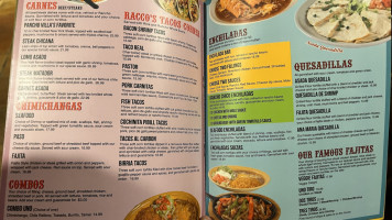 Rancho Chico menu