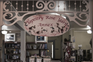 Colleen's Coffee House Tapestry Rose Yarn Shop menu