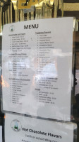 Idyllwild Ice Cream Shop menu