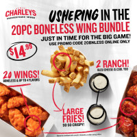 Charleys Cheesesteaks And Wings food