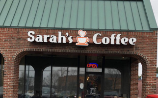 Sarah's Coffee outside