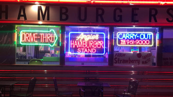 Angie's Hamburger Stand outside