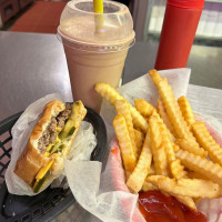 Angie's Hamburger Stand food