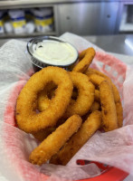 Angie's Hamburger Stand food