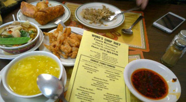 Wong's Chop Suey food