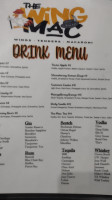 The Wing Mac menu