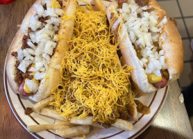 Sparty's Coney Island food