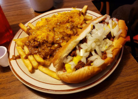 Sparty's Coney Island food