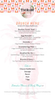 Thrōw Social Delray Beach menu