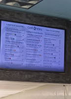 Café BŌku menu