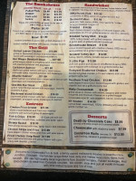 Crossroads Pub Grill menu