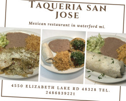 Taqueria San Jose food