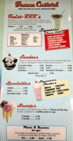 Andy's Burgers, Shakes Fries menu