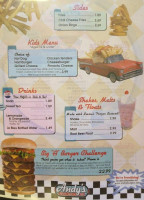 Andy's Burgers, Shakes Fries menu