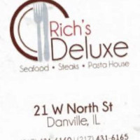 Rich's Deluxe inside