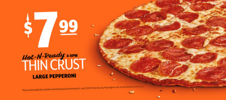 Little Caesars Pizza food