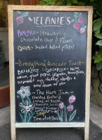 Melanie's menu