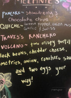 Melanie's menu