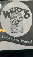 Wert's Cafe food