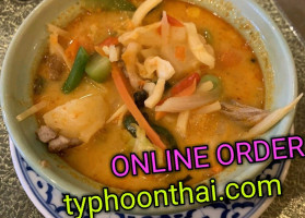 Typhoon Thai Cuisine food