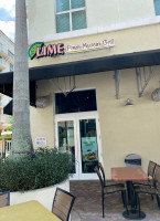 Lime Fresh Mexican Grill inside