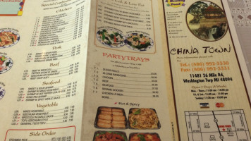 China Town menu