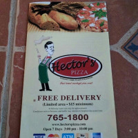 Hector's Pizza food