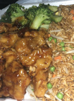 Flaming Wok Express food