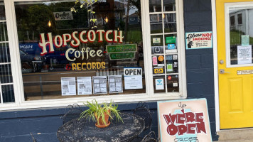 Hopscotch Coffee Records inside