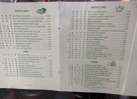 Toa Yuen menu