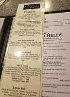 Nicks114cafe menu