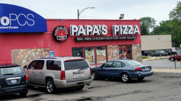 Papa's Pizza outside