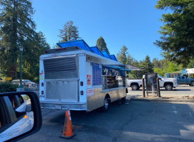 Guerneville Taco Truck outside