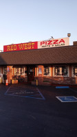 Red West Pizza inside