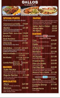 Los Gallos Taqueria menu