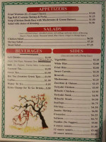 Osaka Japanese menu