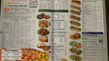 Toarmina's Pizza menu