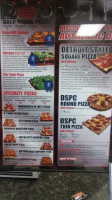 Detroit Style Pizza Co. Pizzeria menu